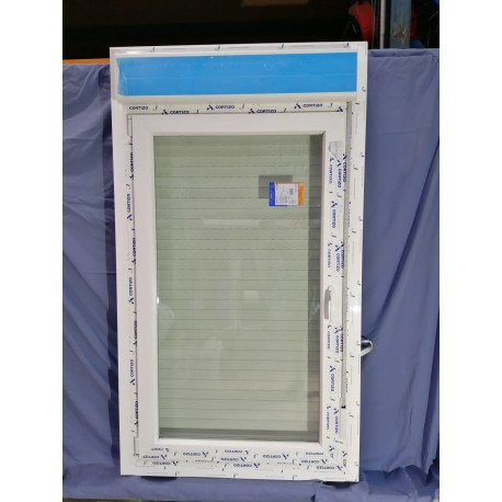 VENTANA OSCILO BATIENTE 1 HOJA DE PVC 