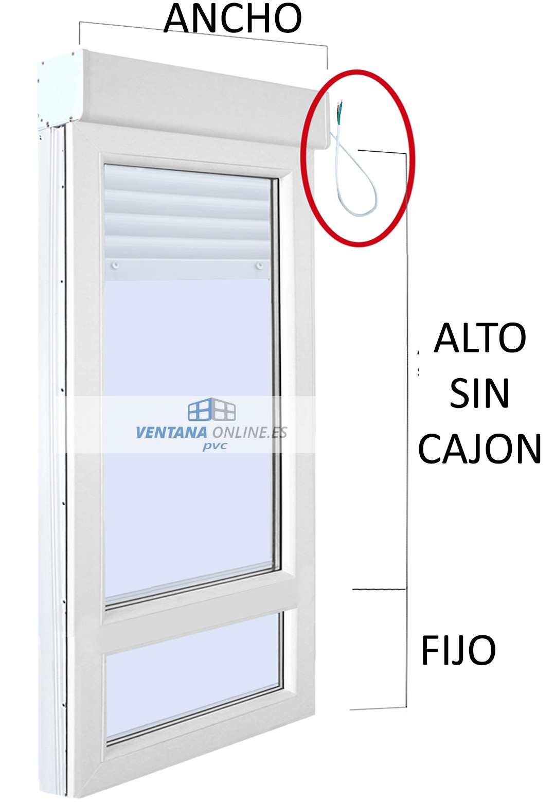 Fijo motor derecha con travesaño